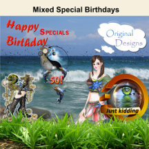 Mixed Birthday Invitation Party Cards & Gifts
