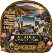 Acadia National Park Maine Postcards/Gifts