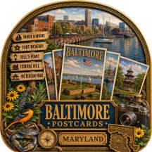 Baltimore Maryland Postcards/Gifts