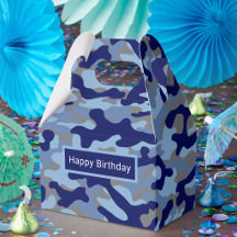 Blue Camouflage Urban Street style Party 
