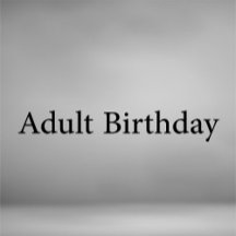  Elegant Minimalist Adult Birthday Collection