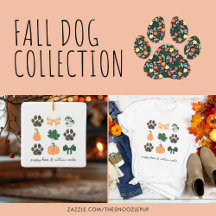 Cute Fall Dog Collection