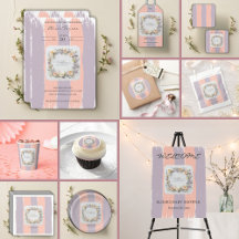 Pastel Gender Neutral Wildflower Baby Shower
