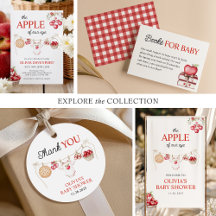 Apple of Our Eye Orchard Harvest Fall Baby Shower 