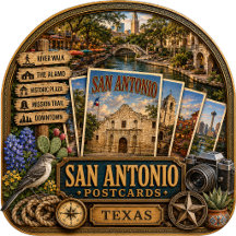 San Antonio Texas Postcards/Gifts