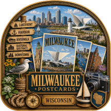 Milwaukee Wisconsin Postcards/Gifts