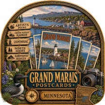 Grand Marais Minnesota Postcards/Gifts