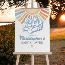 Here Comes the Son Boy Baby Shower