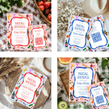 Gingham Picnic Cute Custom Bridal Shower Suite