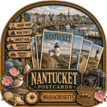 Nantucket Massachusetts Postcards/Gifts