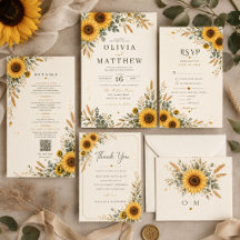 Sunflower Countryside Wedding Suite