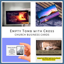 Empty Tomb Church Business Cards