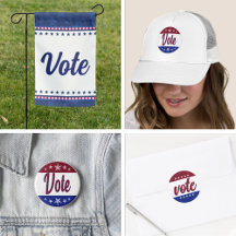Retro Vote Political and Patriotic Accessories