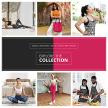 Black and White Geometric Circles and Squares