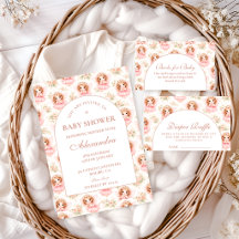 Vintage Fairy Baby Girl Baby Shower