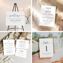 Minimalist and Elegant Calligraphy