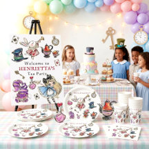 Mad Hatter Tea Party Birthday Suite