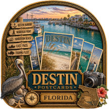 Destin Florida Postcards/Gifts
