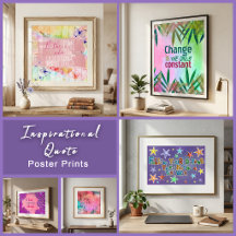Inspirational Quote Poster Prints