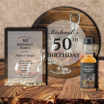 RUSTIC BOURBON BIRTHDAY PARTY COLLECTION