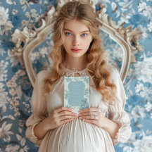 French Toile Bear and Bunny Baby Shower