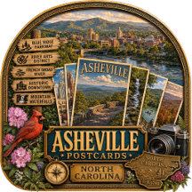 Asheville North Carolina Postcards/Gifts