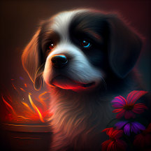 Carte Postale Chien Divers