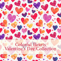 Colorful Hearts Valentine's Day Collection