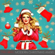 Modern Christmas Angel