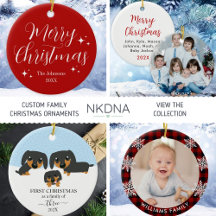 Family Christmas Ornaments