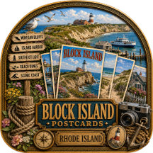 Block Island Rhode Island Postcards/Gifts