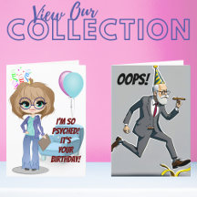 Birthday Cards for Psychologists by Emissary