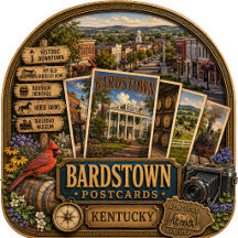 Bardstown Kentucky Postcards/Gifts