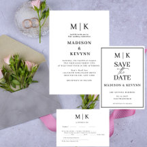 Simple Minimal and Chic  Wedding 