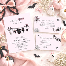 Halloween Clothesline Girl Baby Shower