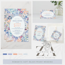 Coastal Chinoiserie Bridal Shower Collection