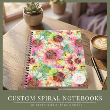 Floral Notebooks