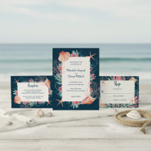 Tropical Sea Coral Reef Wedding Collection