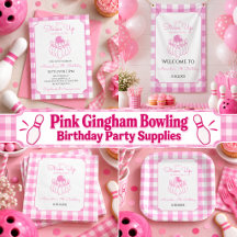 Bowling Birthday Party Supplies
