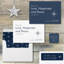 Retro New Year 2026 Love and Peace Holiday 