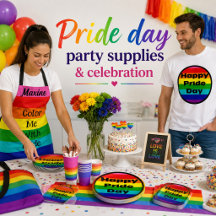 Pride Day Party Supplies & Celebration