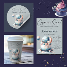 Cosmic One Celestial Cosmos 1st Birthday Party