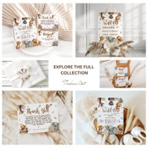 Safari Happy Baby Animals Baby Shower