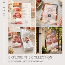 Custom Bakery Logo & Photo Branding