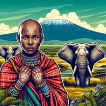 AFRICAN SAFARI CANVAS PRINTS