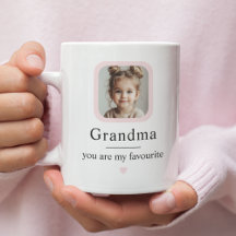 Our Favourite Family Mugs   Custom Photo Gift