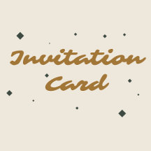 Invitation card collection 