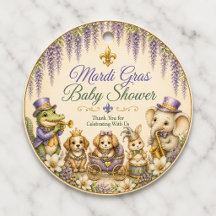 Mardi Gras Baby Shower Collection