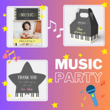 Music party Birthday