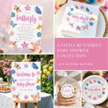 A Little Butterfly Baby Shower